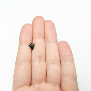 1.22ct 8.21x7.62x3.77mm Kite Step Cut Sapphire 27350-01