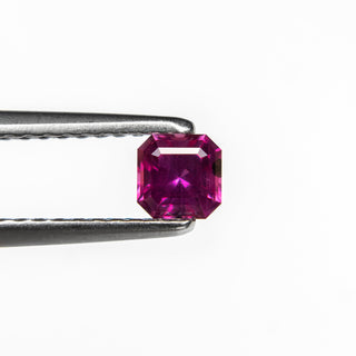 0.33ct 3.77x3.77x2.61mm Cut Corner Square Step Cut Sapphire 27955-21