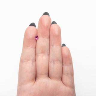 0.43ct 5.40x3.93x2.72mm Pear Brilliant Sapphire 27956-27