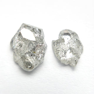 3.24cttw 2pc 9.35x7.33x3.75mm 8.11x5.86x2.38mm Polished Raw Diamond Matching Pair 🇨🇦 27980-01