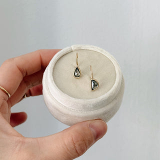 salt & pepper diamond sister drops
