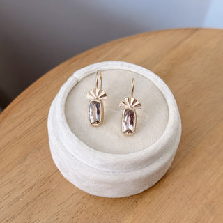 peachy topaz drops